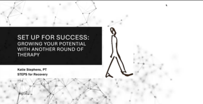 TAP Talk Oct 2024 – Returning to Therapy (Katie Stephens)